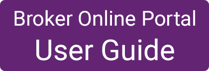Broker Online Portal User Guide